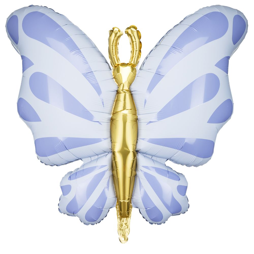 Balon foliowy Motyl 69x69cm błękit FB248-011 PartyDeco